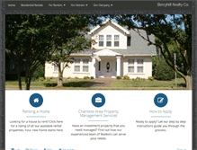 Tablet Screenshot of berryhillrealty.net
